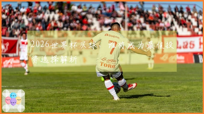 2026世界杯买球，谁将成为最佳投资选择解析