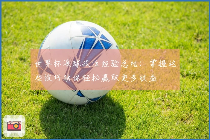世界杯滚球投注经验总结：掌握这些技巧助你轻松赢取更多收益